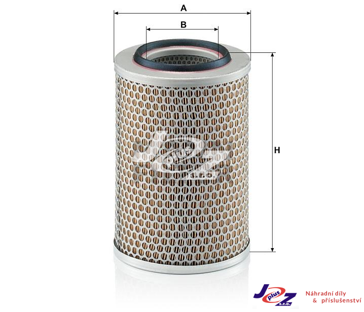 Vzduchový filtr C17201 vzd. FENDT - MANN FILTER