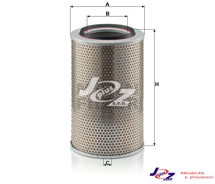 Vzduchový filtr Iveco 120-320 - HF446