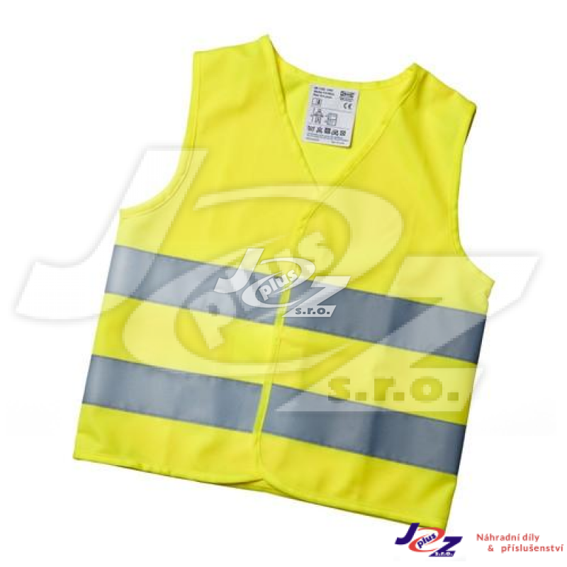 Reflexní vesta žlutá EN ISO 2047