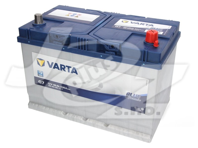 Autobaterie 12V 95Ah 830A Pravá