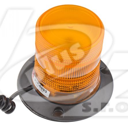 Maják 12V/24V Compact oranžový magnetický LED